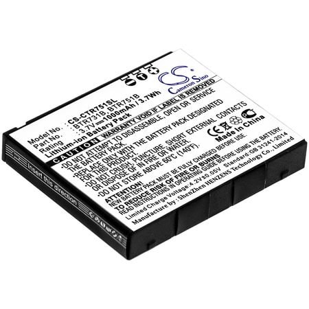 Replacement For Casio C751 Battery
